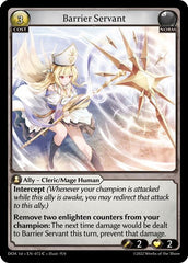 Barrier Servant - 072 - Common - Dawn of Ashes 1st Edition