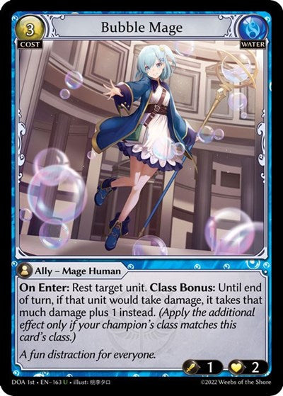 Bubble Mage - 163 - Uncommon - Dawn of Ashes 1st Edition