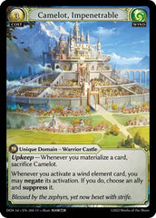 Camelot, Impenetrable - 204 - Super Rare - Dawn of Ashes 1st Edition
