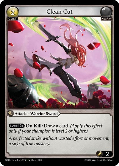 Clean Cut - 075 - Uncommon - Dawn of Ashes 1st Edition