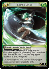 Combo Strike - 206 - Uncommon - Dawn of Ashes 1st Edition