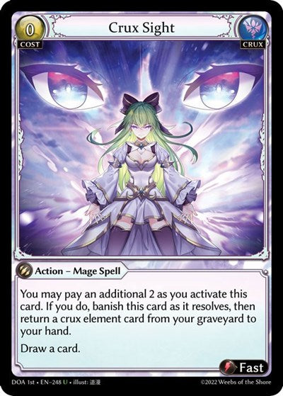 Crux Sight - 248 - Uncommon - Dawn of Ashes 1st Edition