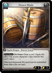 Drawn Blade - 033 - Rare - Dawn of Ashes 1st Edition