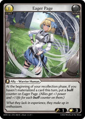 Eager Page - 082 - Common - Dawn of Ashes 1st Edition