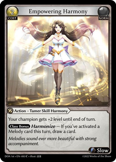 Empowering Harmony - 083 - Common - Dawn of Ashes 1st Edition