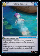 Fishing Accident - 168 - Uncommon - Dawn of Ashes 1st Edition