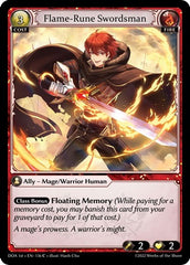 Flame-Rune Swordsman - 136 - Common - Dawn of Ashes 1st Edition