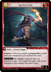 Ignited Stab - 141 - Common - Dawn of Ashes 1st Edition