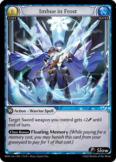 Imbue in Frost - 175 - Common - Dawn of Ashes 1st Edition