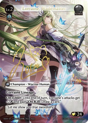 Lorraine, Blademaster - 005 - Collector Ultra Rare - Dawn of Ashes 1st Edition