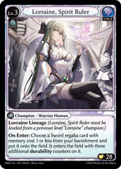 Lorraine, Spirit Ruler - 006 - Common - Dawn of Ashes 1st Edition