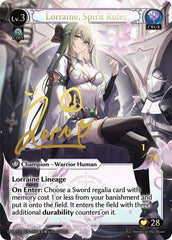 Lorraine, Spirit Ruler - 006 - Collector Ultra Rare - Dawn of Ashes 1st Edition