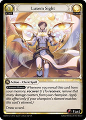 Luxem Sight - 262 - Uncommon - Dawn of Ashes 1st Edition