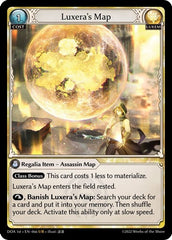 Luxera's Map - 066 - Ultra Rare - Dawn of Ashes 1st Edition