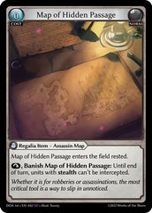 Map of Hidden Passage - 042 - Super Rare - Dawn of Ashes 1st Edition