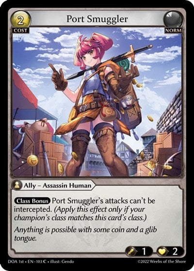 Port Smuggler - 103 - Common - Dawn of Ashes 1st Edition