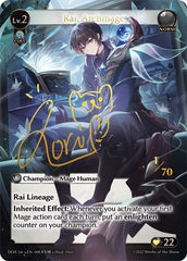 Rai, Archmage - 008 - Collector Ultra Rare - Dawn of Ashes 1st Edition
