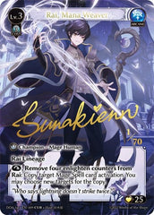 Rai, Mana Weaver - 009 - Collector Ultra Rare - Dawn of Ashes 1st Edition