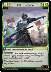 Rallied Advance - 218 - Common - Dawn of Ashes 1st Edition