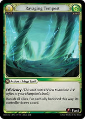Ravaging Tempest - 219 - Super Rare - Dawn of Ashes 1st Edition