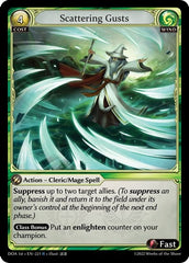 Scattering Gusts - 221 - Rare - Dawn of Ashes 1st Edition
