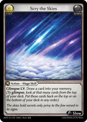 Scry the Skies - 108 - Common - Dawn of Ashes 1st Edition