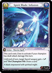 Spirit Blade: Infusion - 255 - Rare - Dawn of Ashes 1st Edition