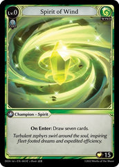 Spirit of Wind - 003 - Common - Dawn of Ashes 1st Edition