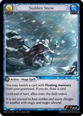 Sudden Snow - 194 - Uncommon - Dawn of Ashes 1st Edition
