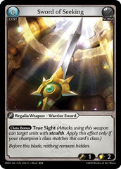 Sword of Seeking - 056 - Uncommon - Dawn of Ashes 1st Edition