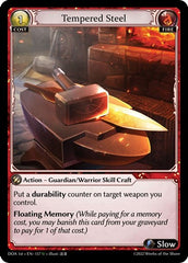Tempered Steel - 157 - Uncommon - Dawn of Ashes 1st Edition