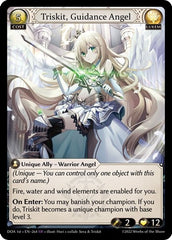 Triskit, Guidance Angel - 264 - Super Rare - Dawn of Ashes 1st Edition