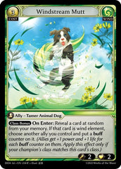 Windstream Mutt - 234 - Common - Dawn of Ashes 1st Edition