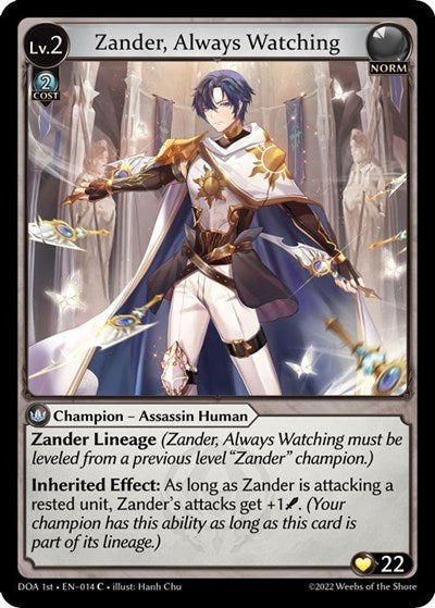 Zander, Always Watching - 014 - Common - Dawn of Ashes 1st Edition