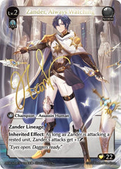 Zander, Always Watching - 014 - Collector Ultra Rare - Dawn of Ashes 1st Edition