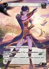 Zander, Prepared Scout - 013 - Collector Ultra Rare - Dawn of Ashes 1st Edition
