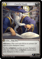 Careful Study - 041 - Common - Dawn of Ashes Starter Decks