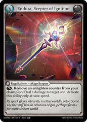 Endura, Scepter of Ignition - 020 - Rare - Dawn of Ashes Starter Decks