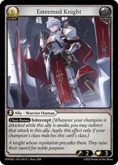Esteemed Knight - 045 - Common - Dawn of Ashes Starter Decks