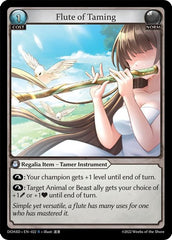 Flute of Taming - 022 - Rare - Dawn of Ashes Starter Decks