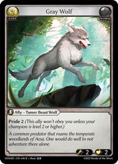 Gray Wolf - 046 - Common - Dawn of Ashes Starter Decks