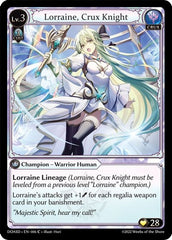 Lorraine, Crux Knight - 006 - Common - Dawn of Ashes Starter Decks