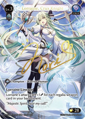 Lorraine, Crux Knight - 006 - Collector Super Rare - Dawn of Ashes Starter Decks