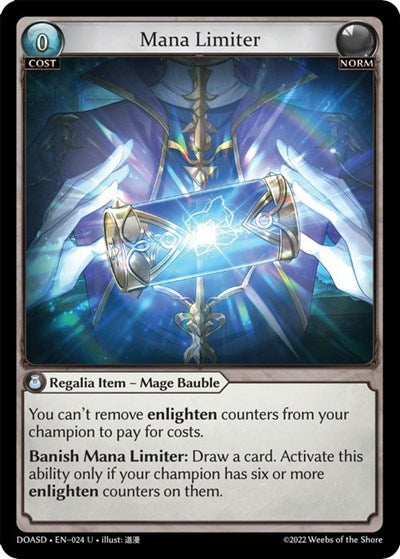 Mana Limiter - 024 - Uncommon - Dawn of Ashes Starter Decks