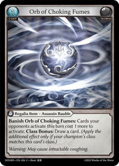 Orb of Choking Fumes - 026 - Rare - Dawn of Ashes Starter Decks