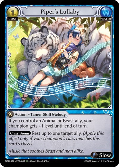 Piper's Lullaby - 082 - Uncommon - Dawn of Ashes Starter Decks