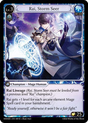 Rai, Storm Seer - 009 - Common - Dawn of Ashes Starter Decks