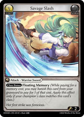 Savage Slash - 055 - Common - Dawn of Ashes Starter Decks