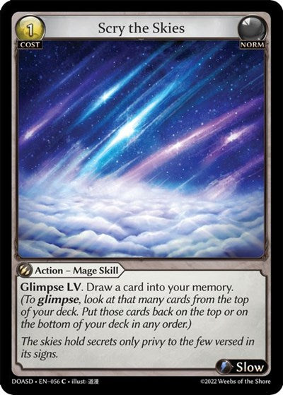 Scry the Skies - 056 - Common - Dawn of Ashes Starter Decks