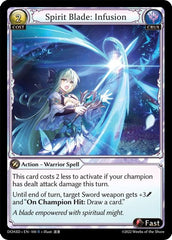Spirit Blade: Infusion - 100 - Rare - Dawn of Ashes Starter Decks